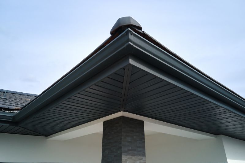 Metal Rain Gutter Installation